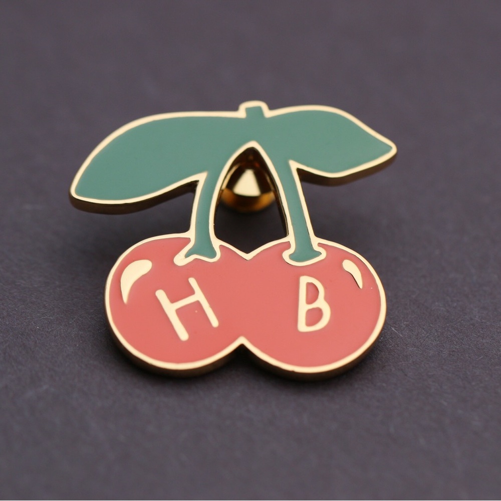 Henri Bendel Cherry Pin